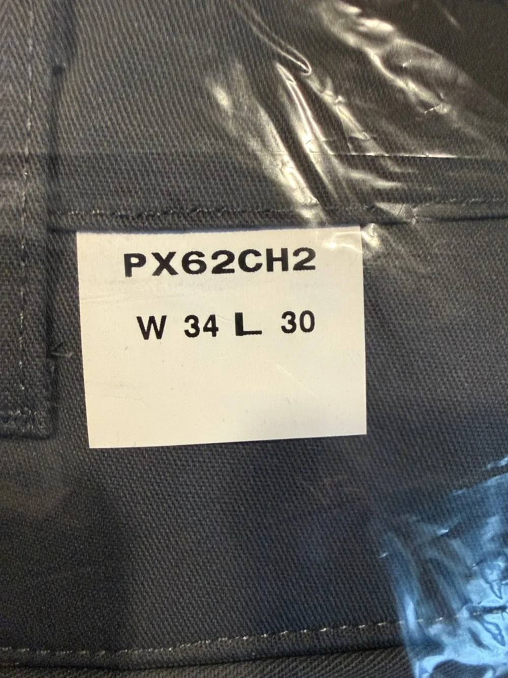 Men's Cargo Pants — Charcoal Utility Work Trousers